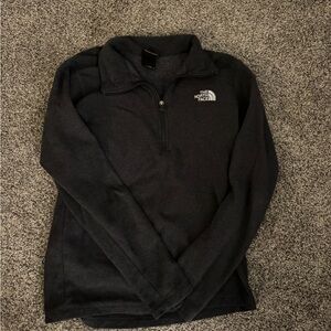 The North Face Men's Charcoal Zip-Up Sweater
